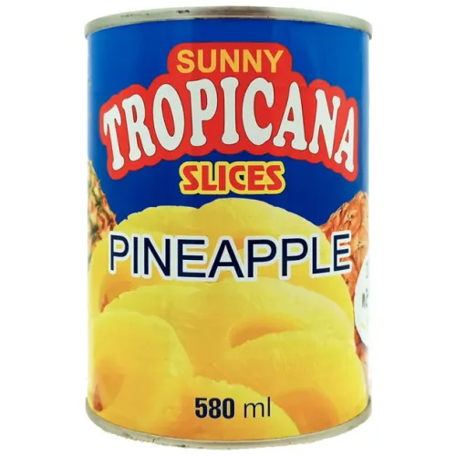 Ананаси Tropicana кільцями 580 мл — бакалія / консерви, опт зі складу у Житомирі