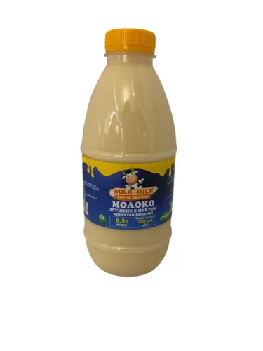 згущ MILK-MILK 1000г пляшка — згущене молоко, опт зі складу у Житомирі