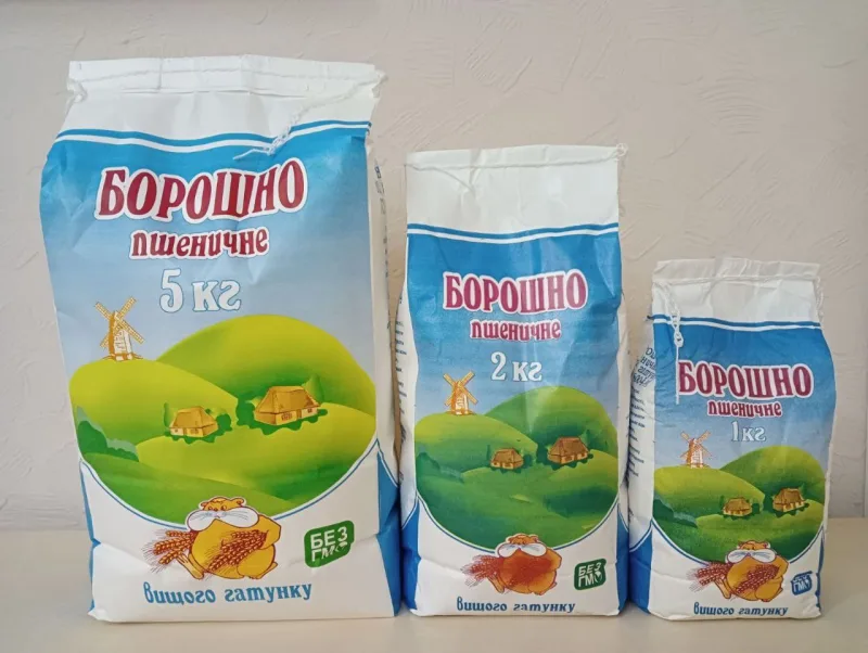 Борошно 5 кг в/г Хом’як