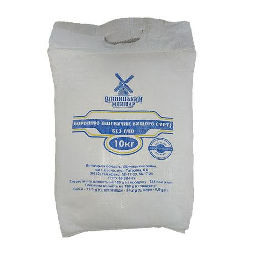 Борошно «Вінницький млинар» 10кг