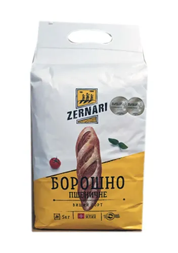 Борошно ZERNARI 5 кг — борошно, опт зі складу у Житомирі