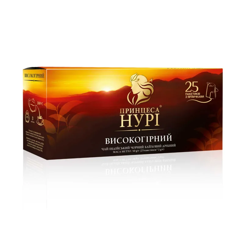 Чай Принцесса Нурі пакет 25*2 г