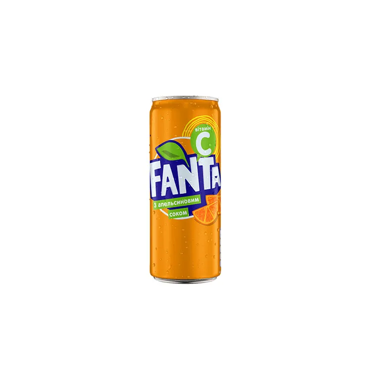 Fanta  апельсин 0,33 л з/б