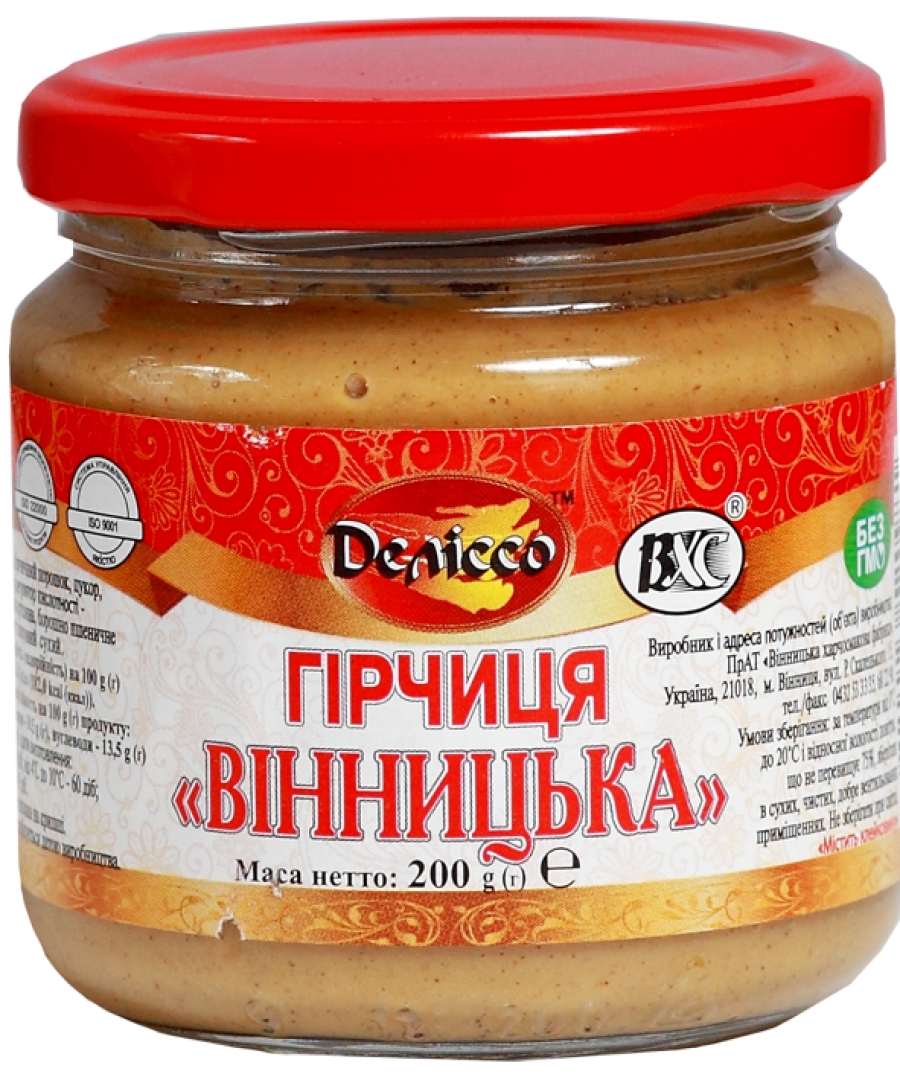 Гірчиця Вінниця  200г
