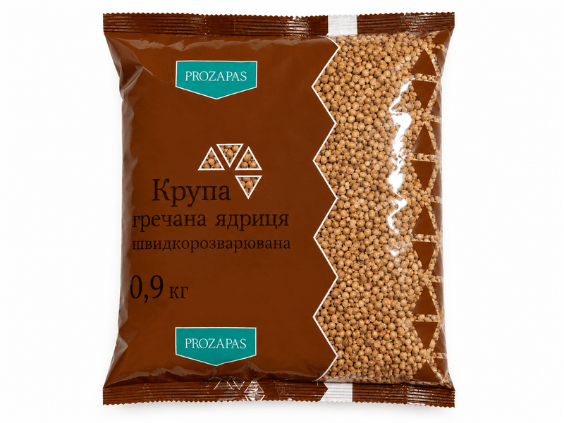Гречка 0,9 кг — крупи, опт зі складу у Житомирі