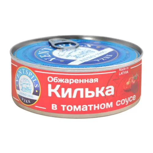 Консерва Кілька Вентспілс 240г — бакалія / консерви, опт зі складу у Житомирі