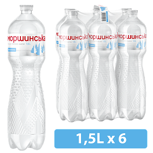 Моршинська 1,5 л негазована вода