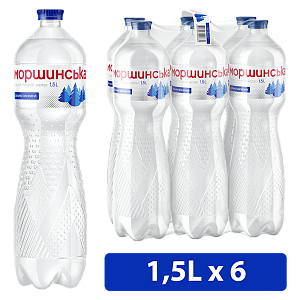 Моршинська 1,5 л сильногазована вода