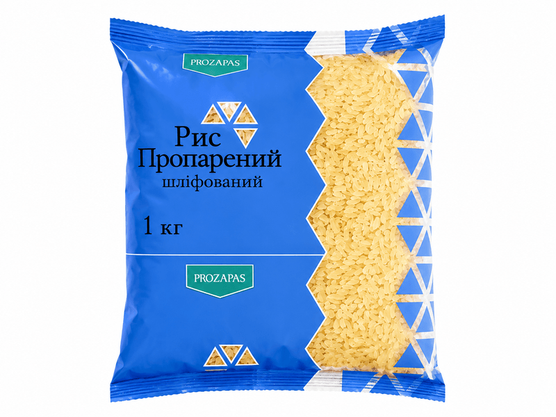 РИС Пропарений 1 кг — крупи, опт зі складу у Житомирі