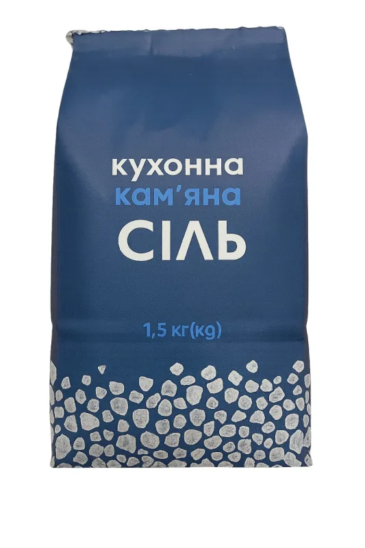 Сіль кам. 1,5 кг помел 1