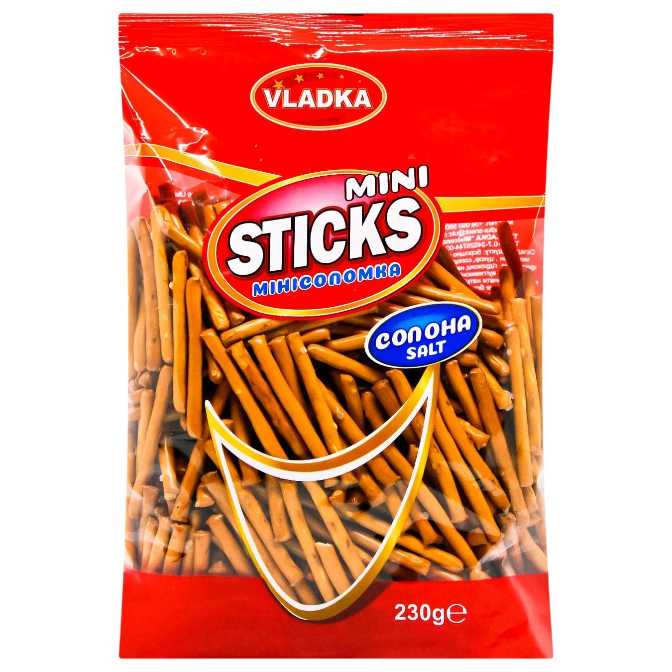 Соломка Vladka Солона Міні  230гр