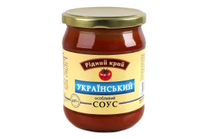 Соус "Рідний край" Український 485 г с/б