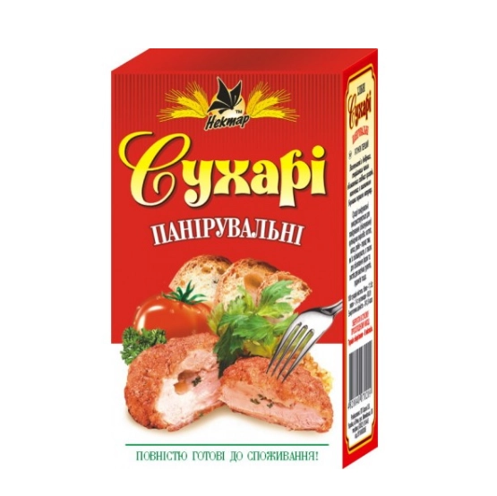 Сухарі панірувальні 100г