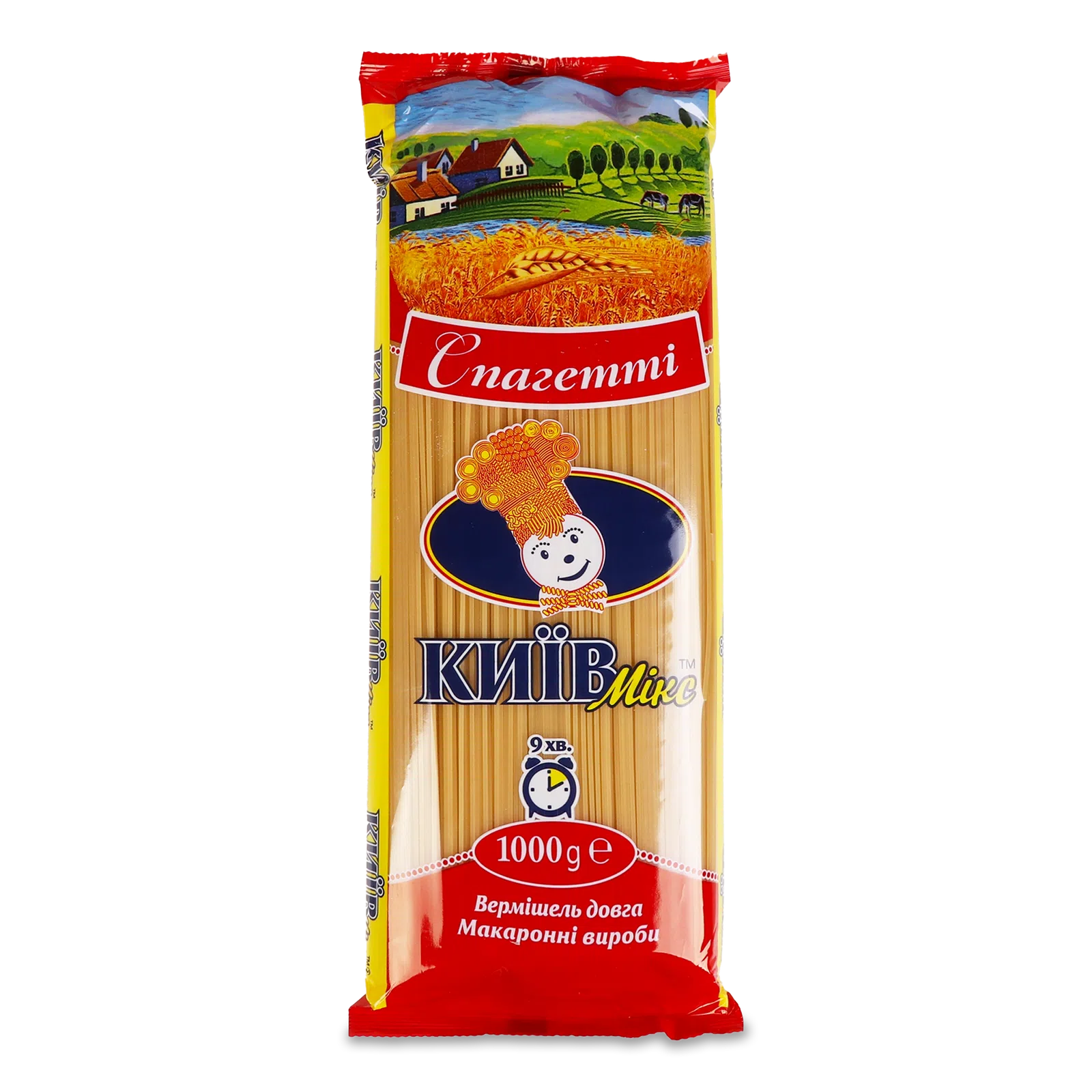 Вироби макаронні «КиївМікс» спагеті, 1кг