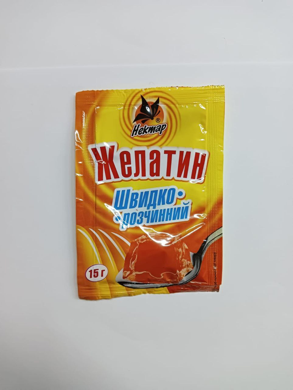 Желатин    швидко розчинний  15г