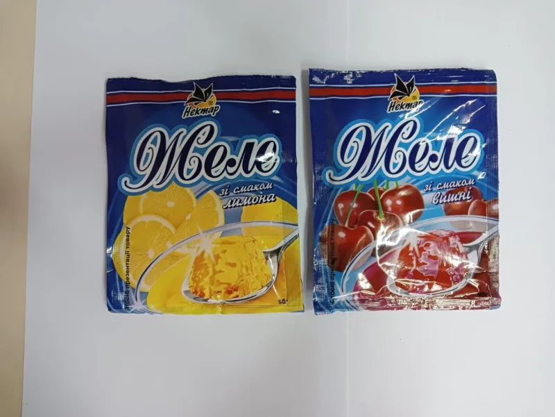 Желе в ассортименті 90г